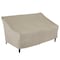 Modern Leisure Chalet Patio Loveseat Cover, 66 in. L x 4 in. W x 39 in. H, Beige 2931 - alternate 1